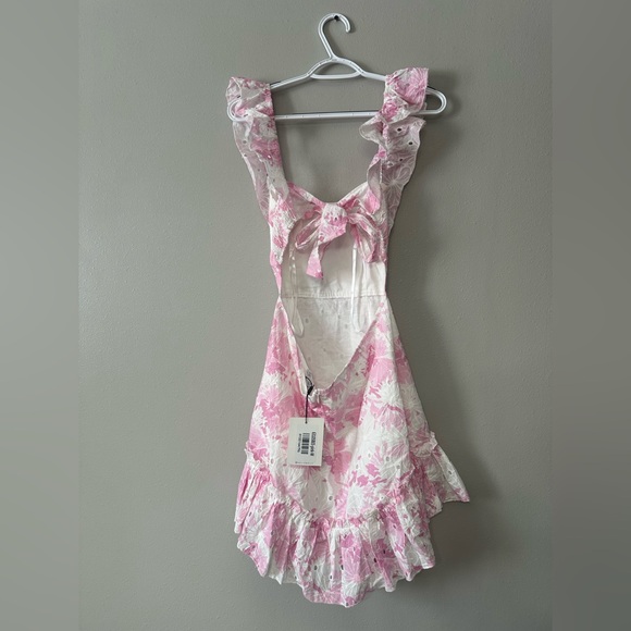 NWT Hello Molly MESSAGE IN A BOTTLE DRESS PINK - Picture 9 of 12